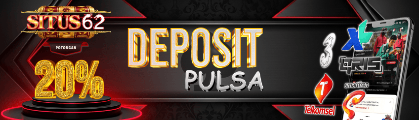 Deposit Pulsa POTONGAN 20%